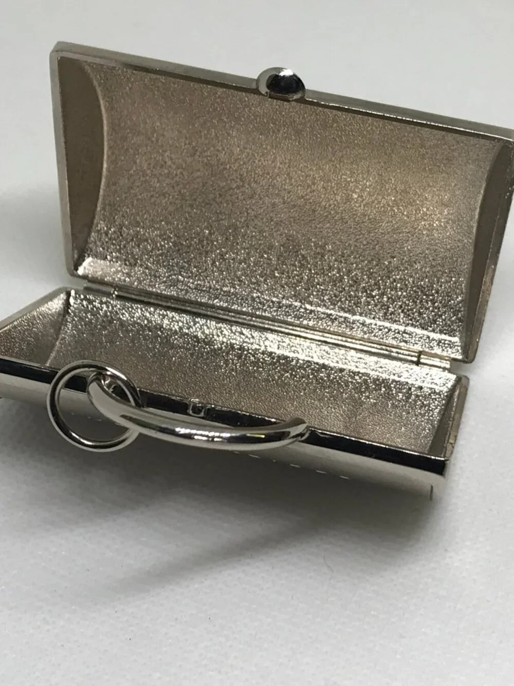 Vintage Judith Lieber for Neiman Marcus Teddy Bear Mini Purse Coin Pill Box